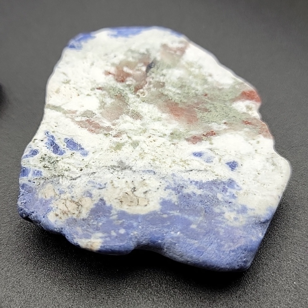 Lot of 2 pieces Raw Slab Blue White Sodalite Gemstone Polished Gemstone - Picture 6 of 9